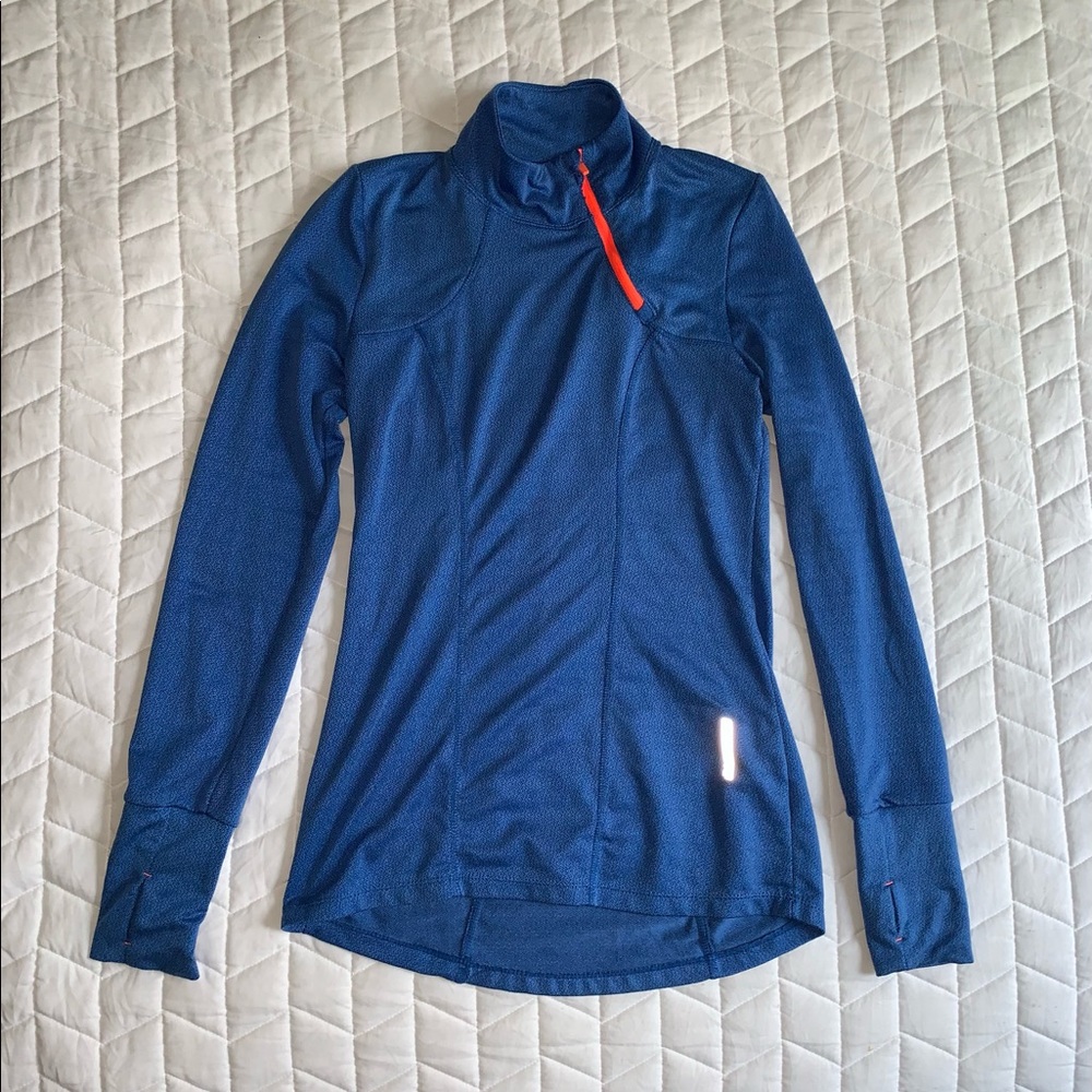 Blue Side Quarter Zip